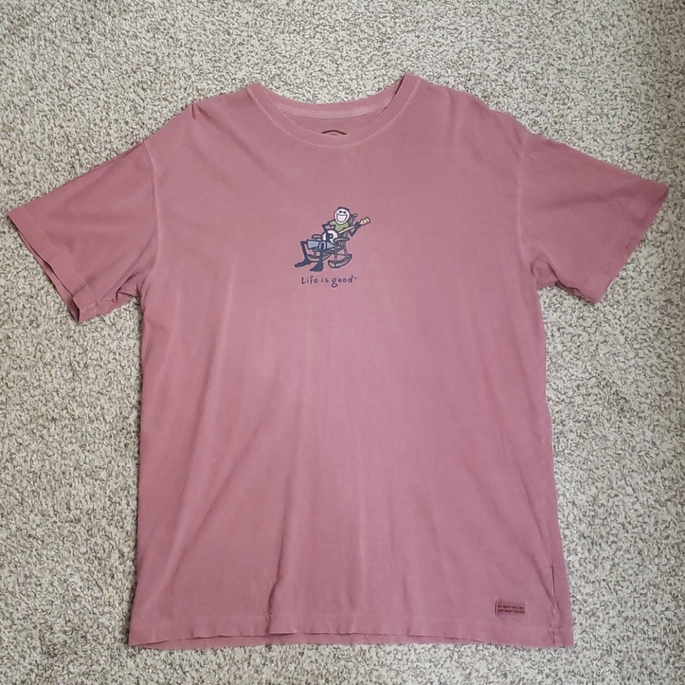 (2) Life Is Good T-Shirts